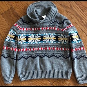 Gymboree Boys Fair Isle Sweater S 5/6
